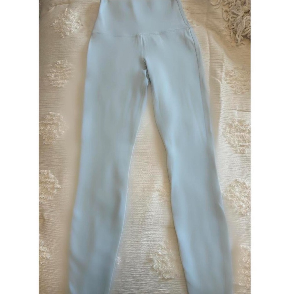 Powder blue lululemon leggings